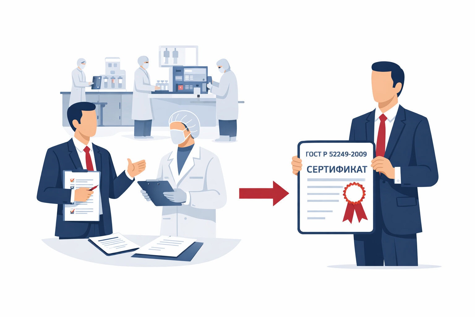Процедура сертификации ГОСТ Р 52249-2009 в Иркутске
